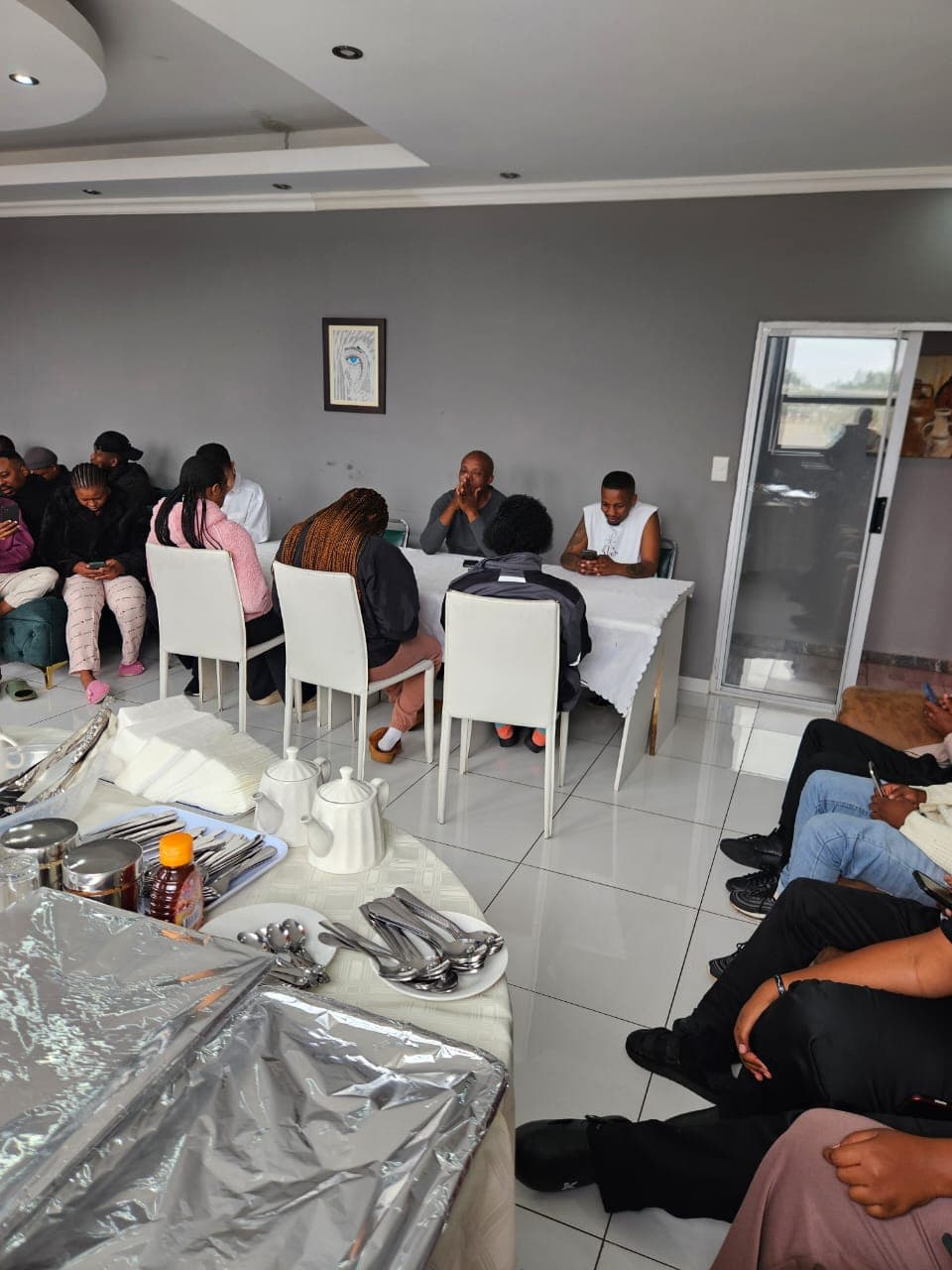Group breakfast meeting in our private dining facilities